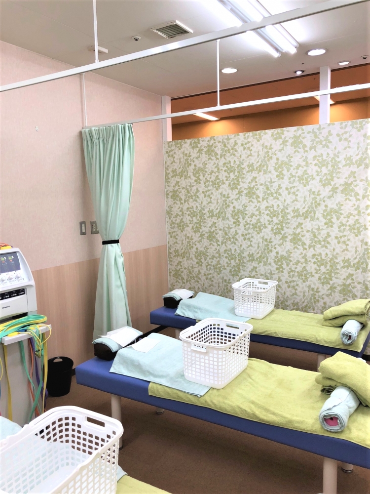 リーフ整骨院　木更津アピタ院 施術室